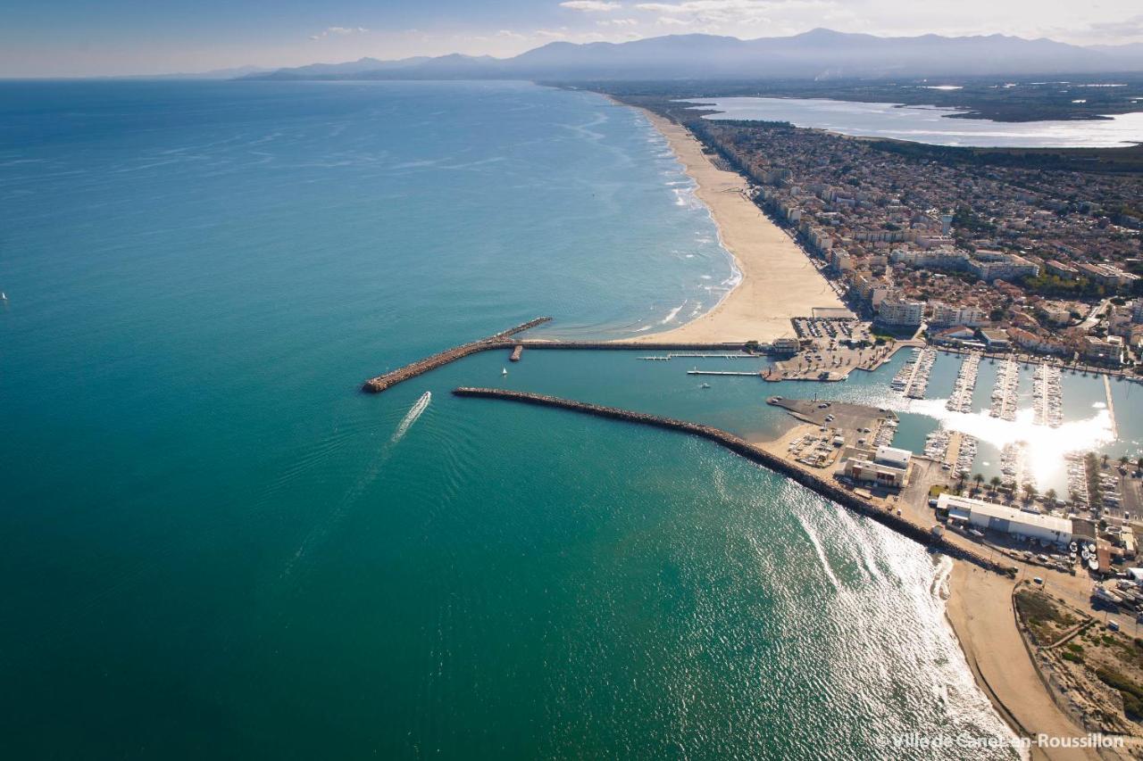 "Voyage" Superbe Vue Mer, Escapade, Evasion Et Bien Etre! Canet-en-Roussillon Exterior foto